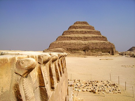 Piramide de Zoser en Saqqara